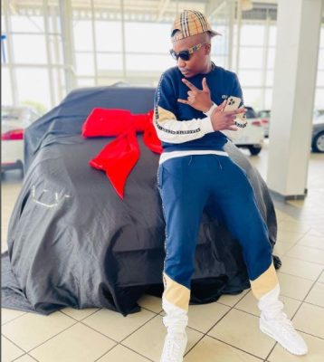 Reece Madlisa Shows Off Newly Acquired BMW