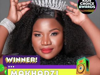 Makhadzi Bags An Award At The Nickelodeon’s Kids Choice Awards 2022