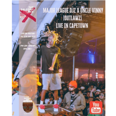 Major League DJz Amapiano Balcony Mix Live at Cabo Beach Cape Town Mp3 Download